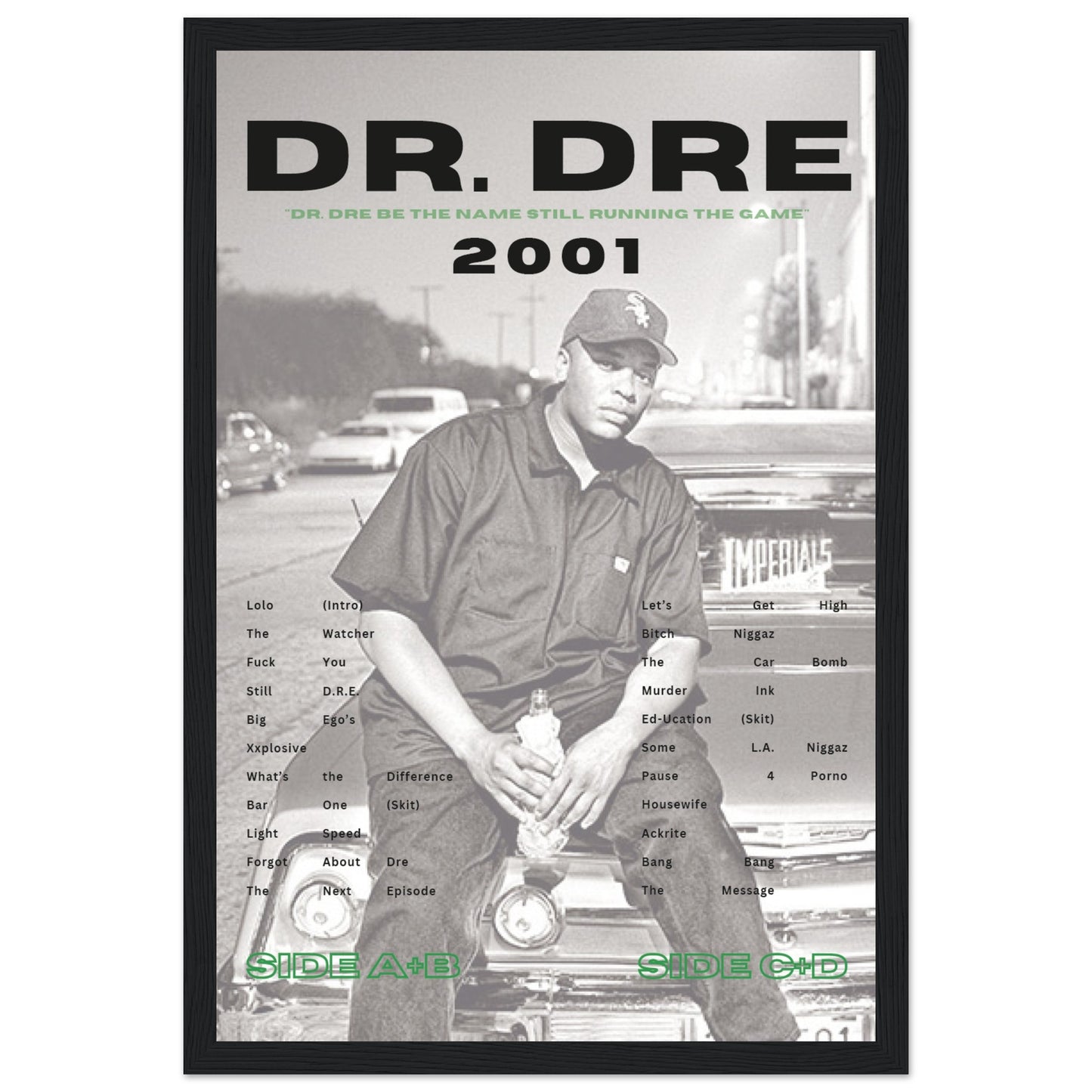 "Dr Dre / 2001" Poster