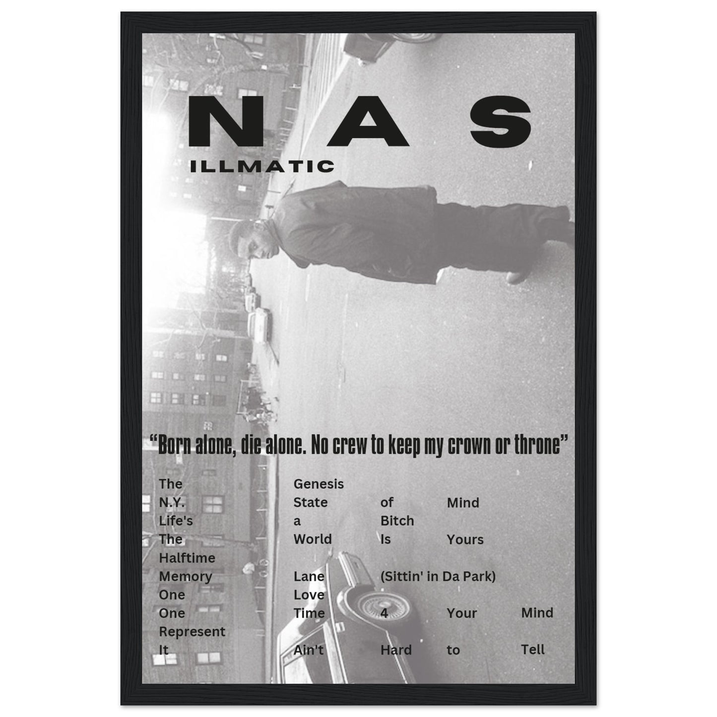 "Nas / Illmatic" Poster