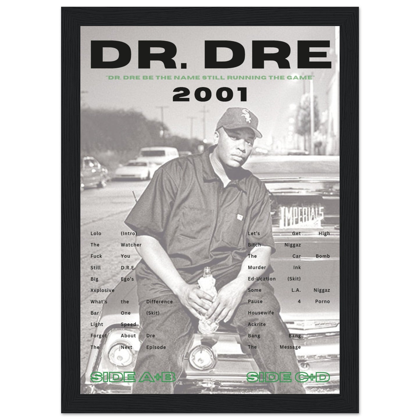 "Dr Dre / 2001" Poster