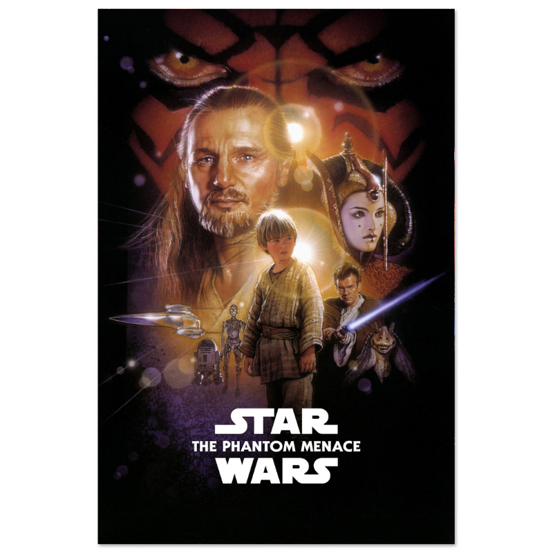 "Star Wars - THE PHANTOM MENACE" Poster