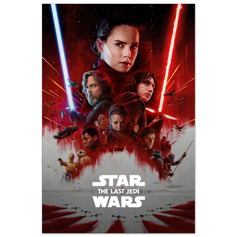 "Star Wars - THE LAST JEDI" Poster