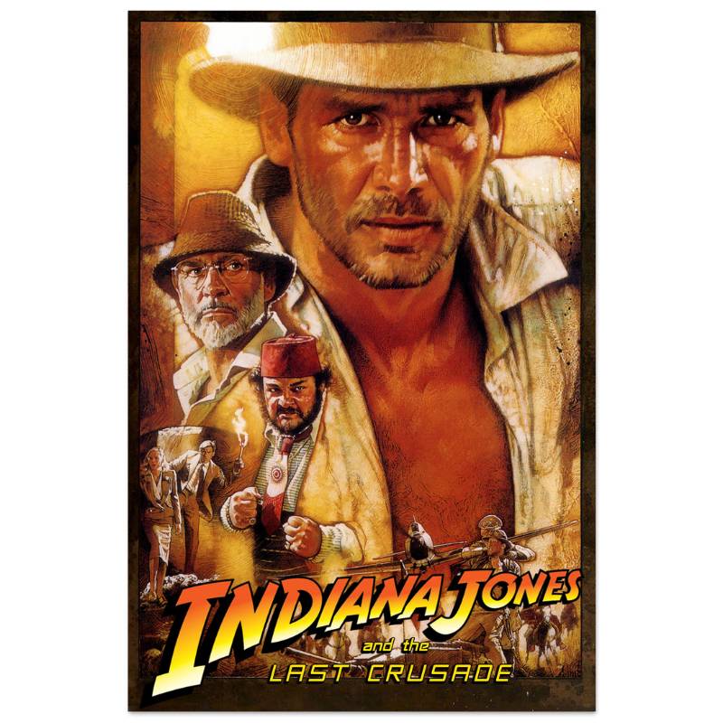 "Indiana Jones - LAST CRUSADE" Poster