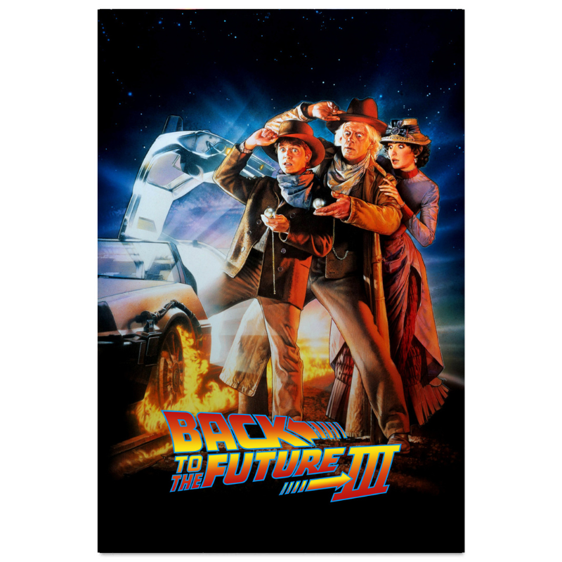 "Back to the Future - III" Poster