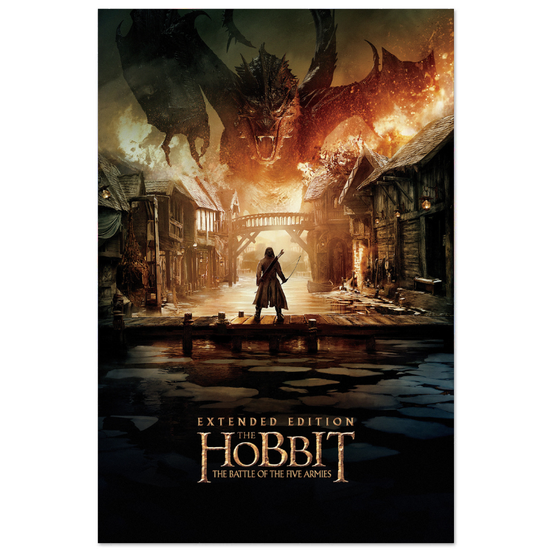 "The Hobbit - THE BATTLE OF THE FIVE ARMIES" Poster