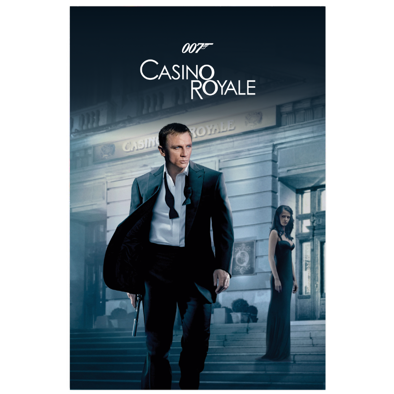 "James Bond - CASINO ROYALE" Poster