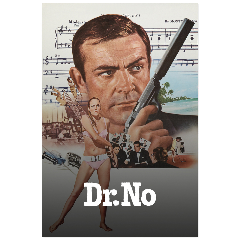 "James Bond - DR. NO" Poster