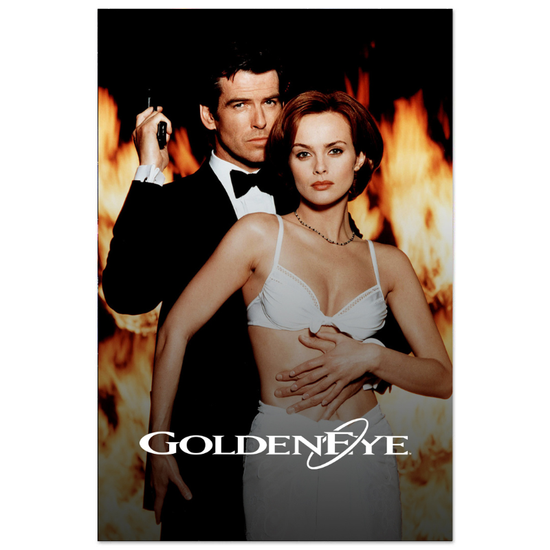 "James Bond - GOLDENEYE" Poster