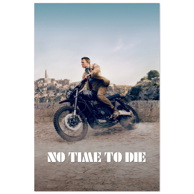 "James Bond - NO TIME TO DIE" Poster