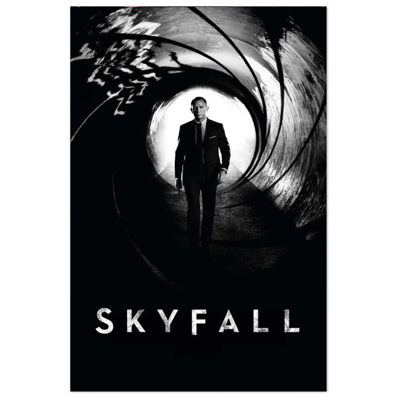 "James Bond - SKYFALL" Poster