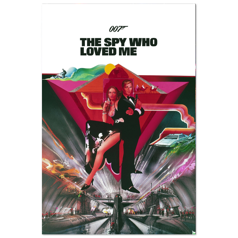 "James Bond - THE SPY WHO LOVED ME" Poster