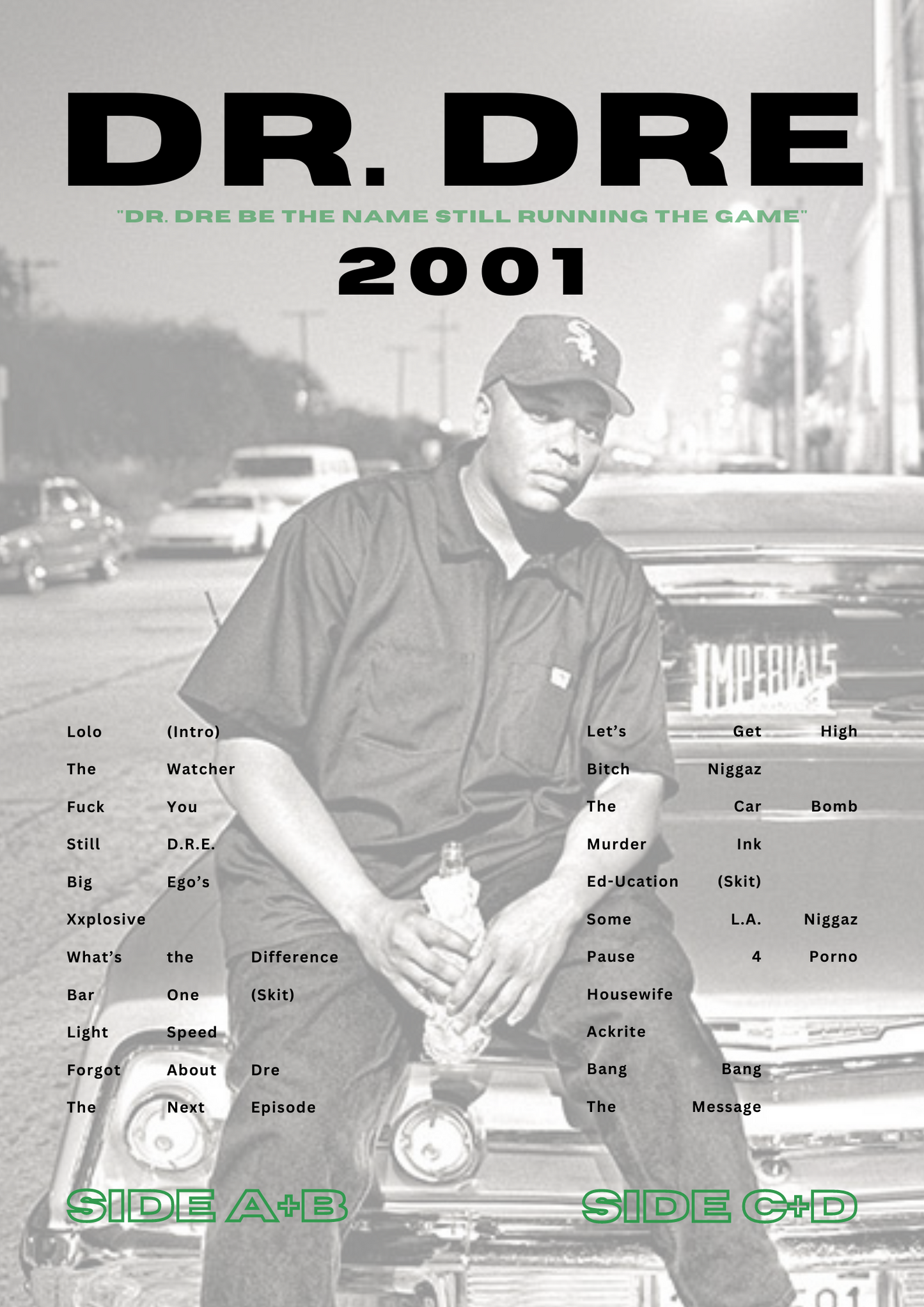 "Dr Dre / 2001" Poster