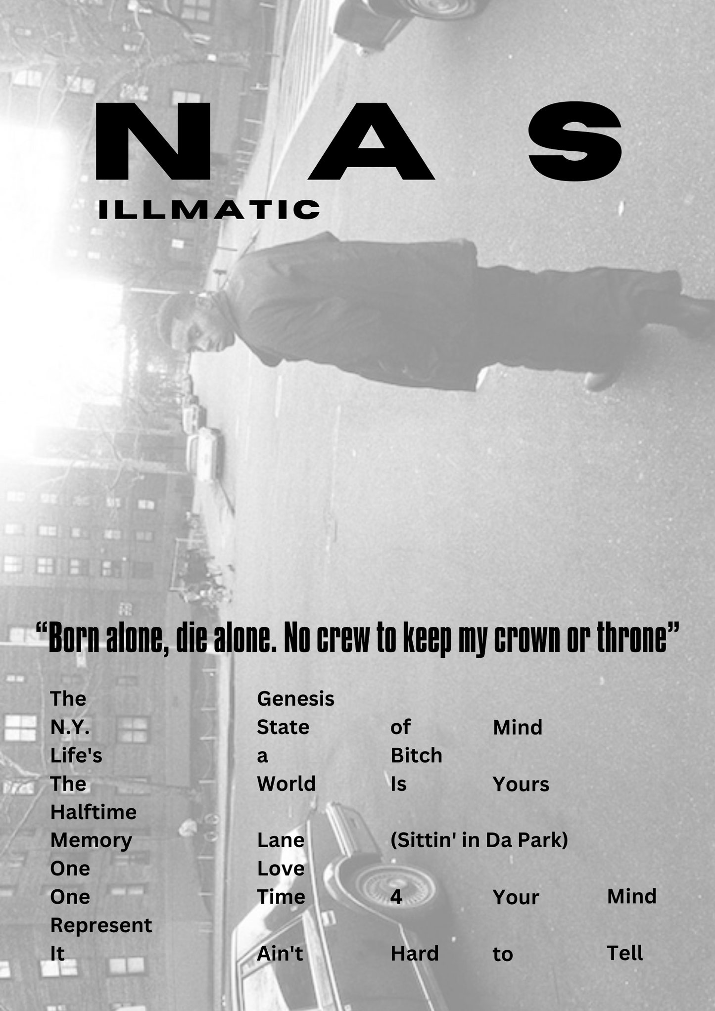 "Nas / Illmatic" Poster
