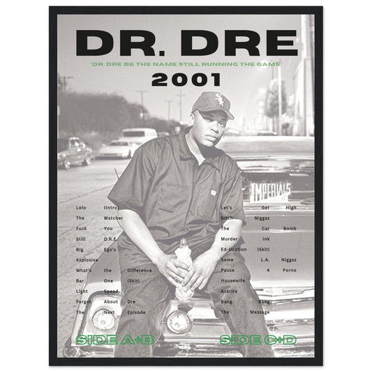 "Dr Dre / 2001" Poster